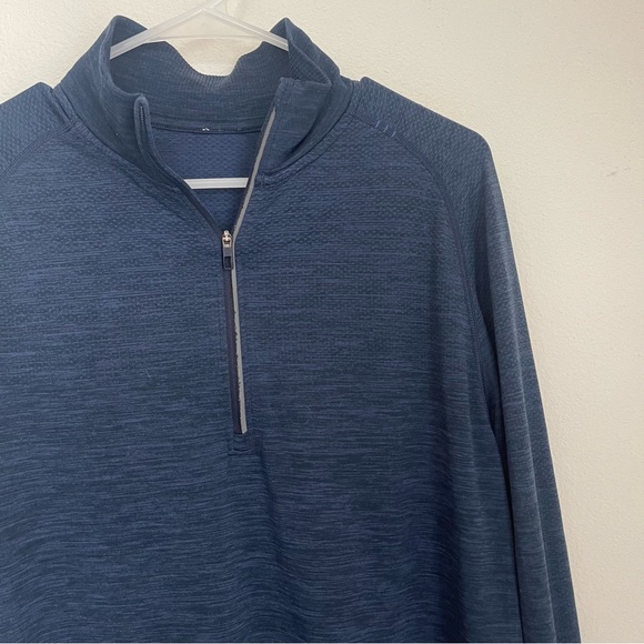 Lululemon 1/2 Quarter Half Zip Heather Performance Sweater